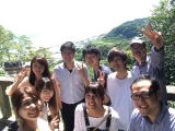 ロコンさん（ダッカ大学 准教授）が県大に来訪