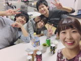学生全員の進路が決まったので、お祝い会