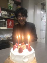 牧野先生の誕生日会
