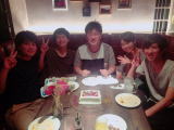 徳村 助教の誕生日会