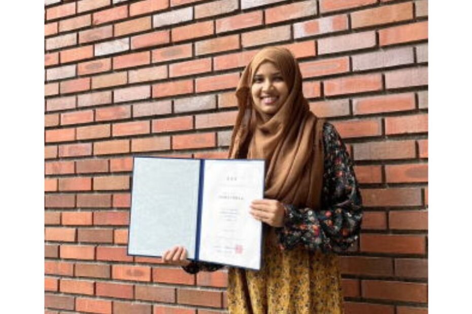 サルマさんが公益財団法人 大塚敏美育英奨学財団の奨学生に採用されました